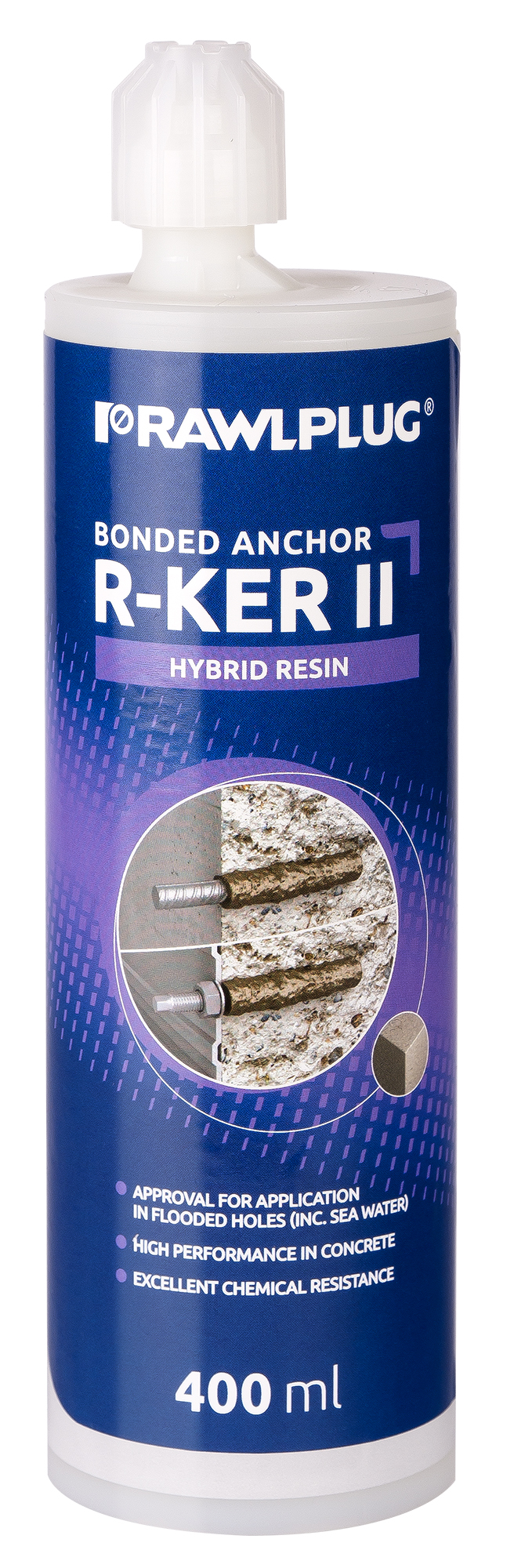 PATRON R-KER-II 400 ml ANKERMASSE HYBRID, STYRENFRI